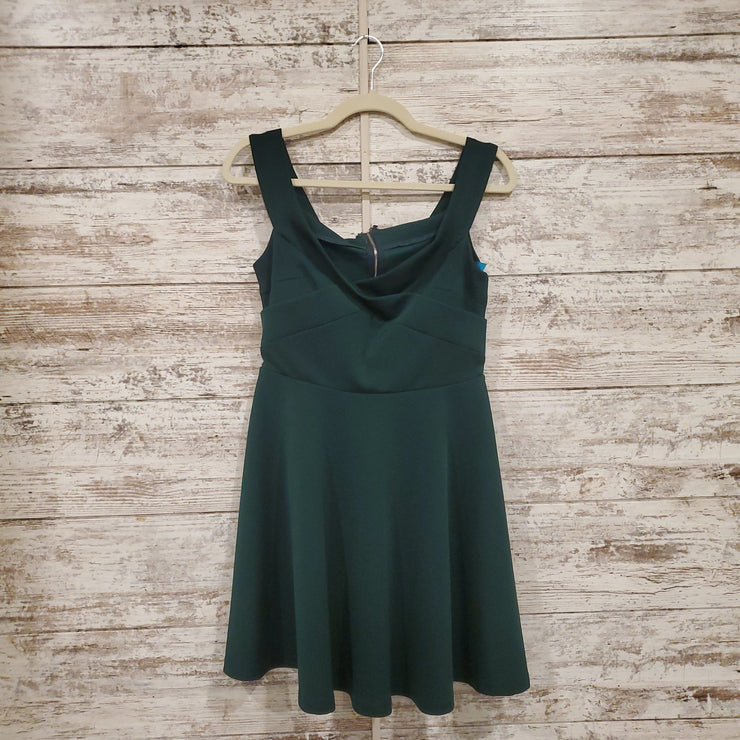 GREEN SHORT DRESS