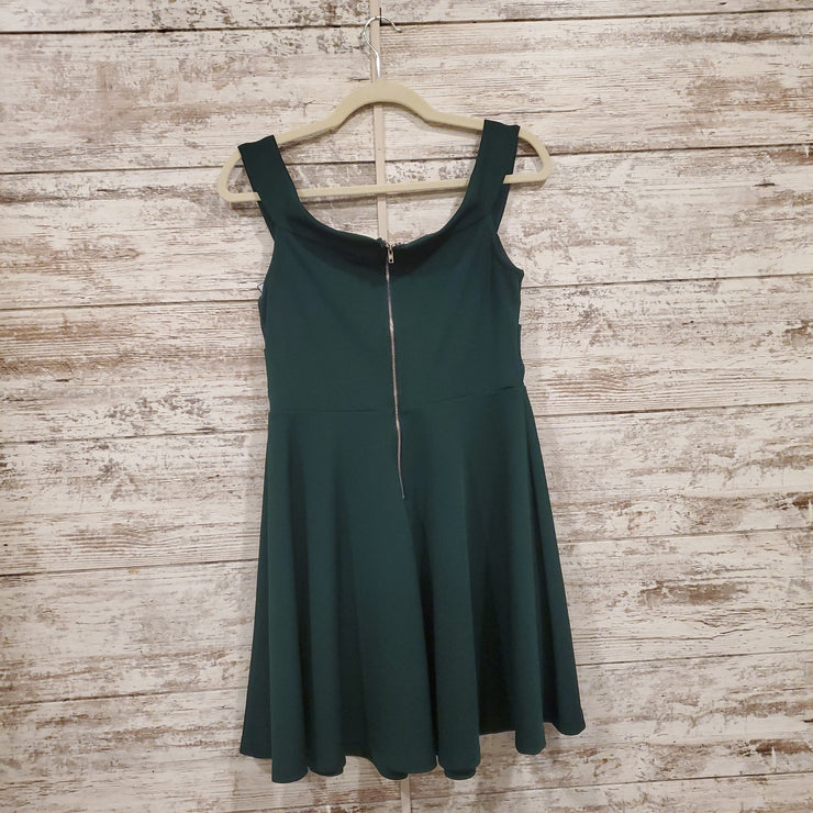 GREEN SHORT DRESS