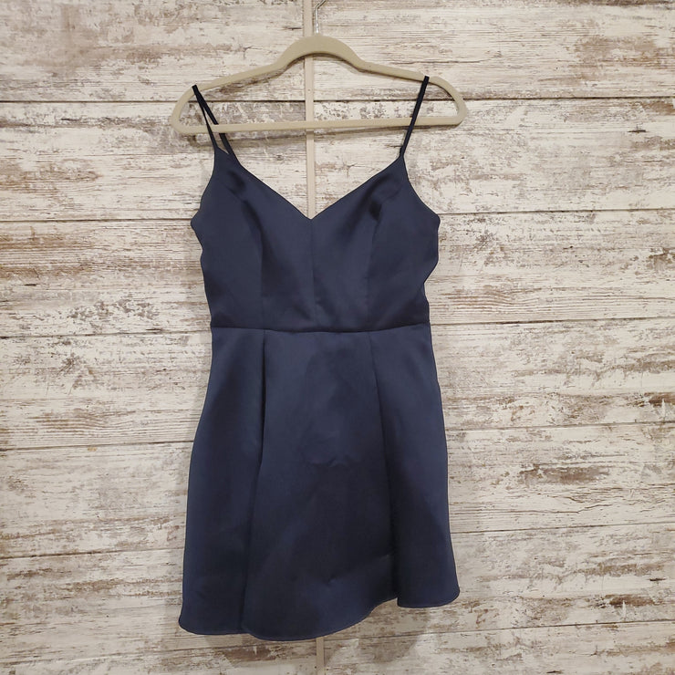 NAVY SHORT DRESS