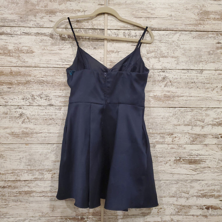 NAVY SHORT DRESS