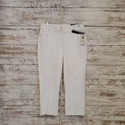 WHITE CAPRI PANTS (NEW) $59