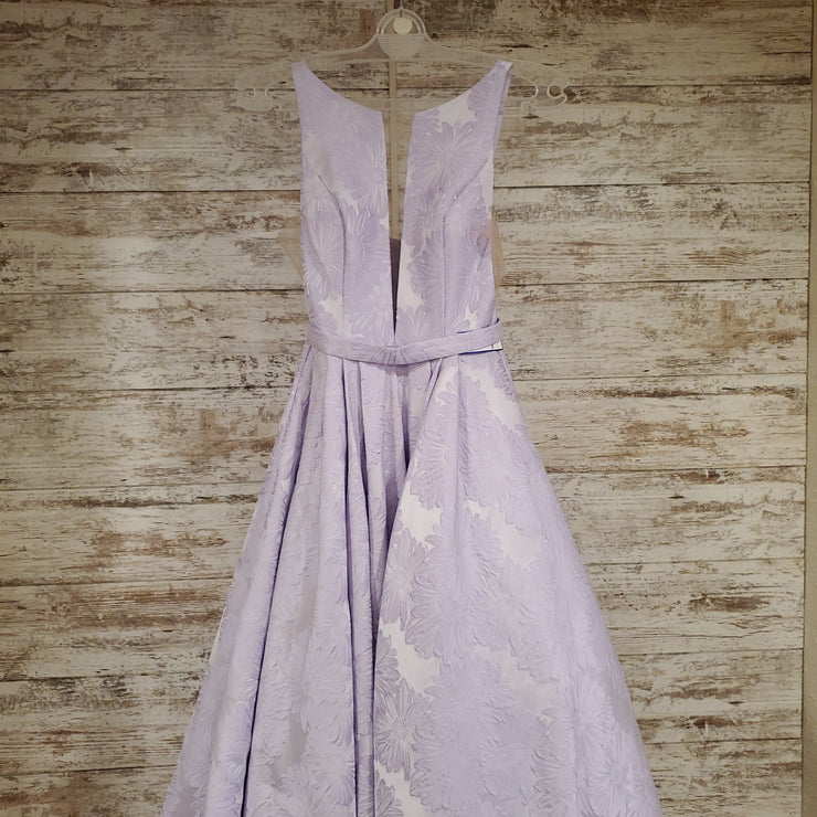 LAVENDER A LINE GOWN