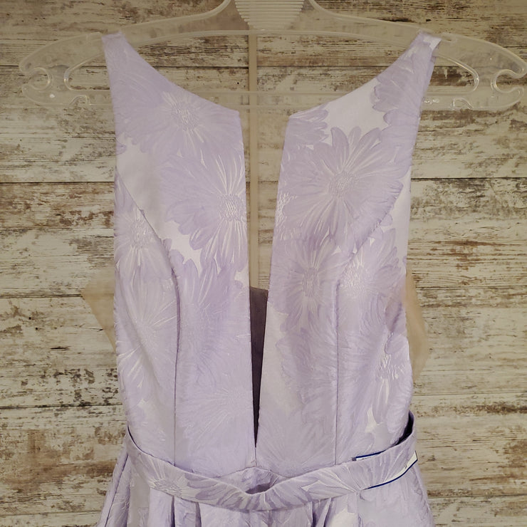 LAVENDER A LINE GOWN