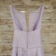 LAVENDER A LINE GOWN