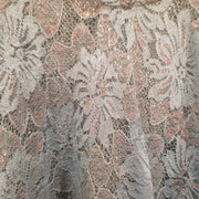 BLUE/PINK SHIMMERY A LINE GOWN