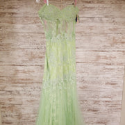 GREEN MERMAID GOWN (NEW)