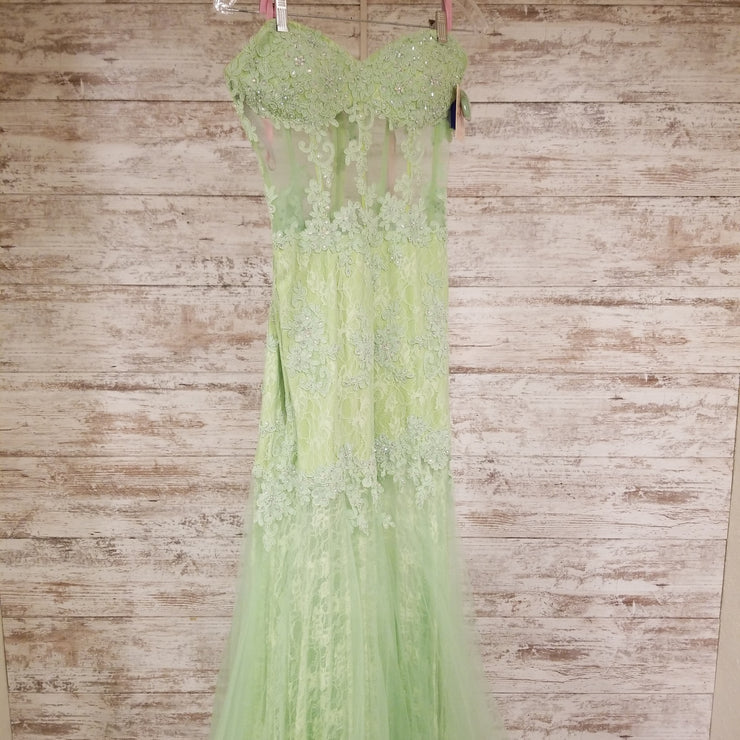 GREEN MERMAID GOWN (NEW)