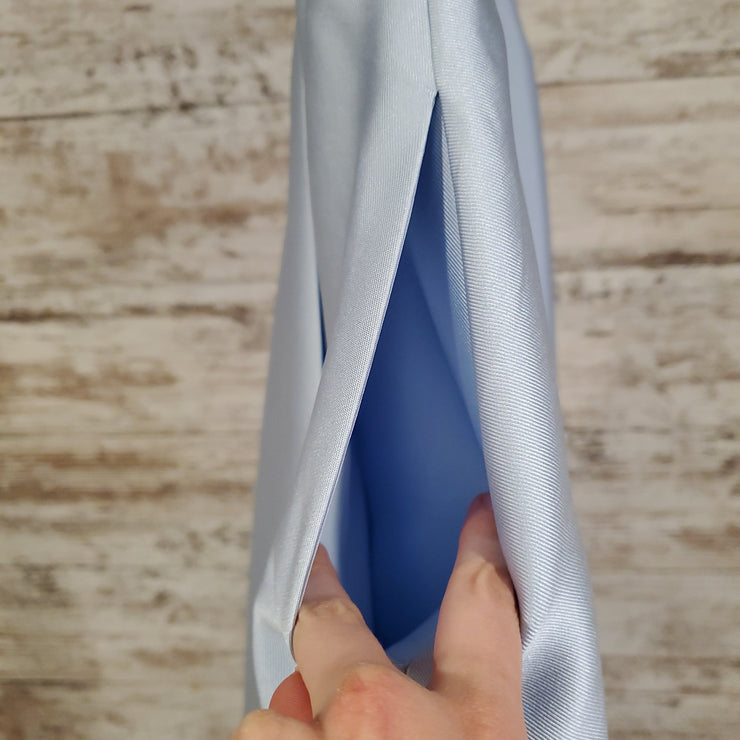 BLUE A LINE GOWN (NEW)