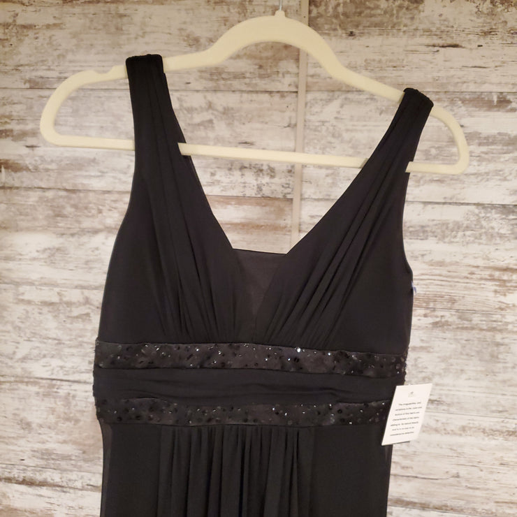 BLACK LONG EVENING GOWN (NEW)