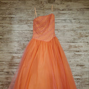 ORANGE PRINCESS GOWN