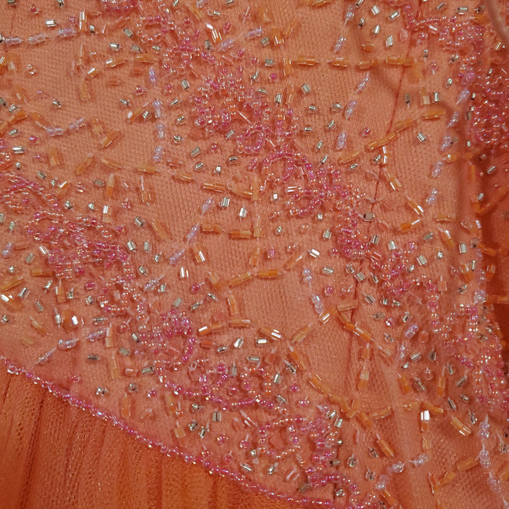 ORANGE PRINCESS GOWN