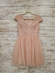 PINK SHORT DRESS (NEW)