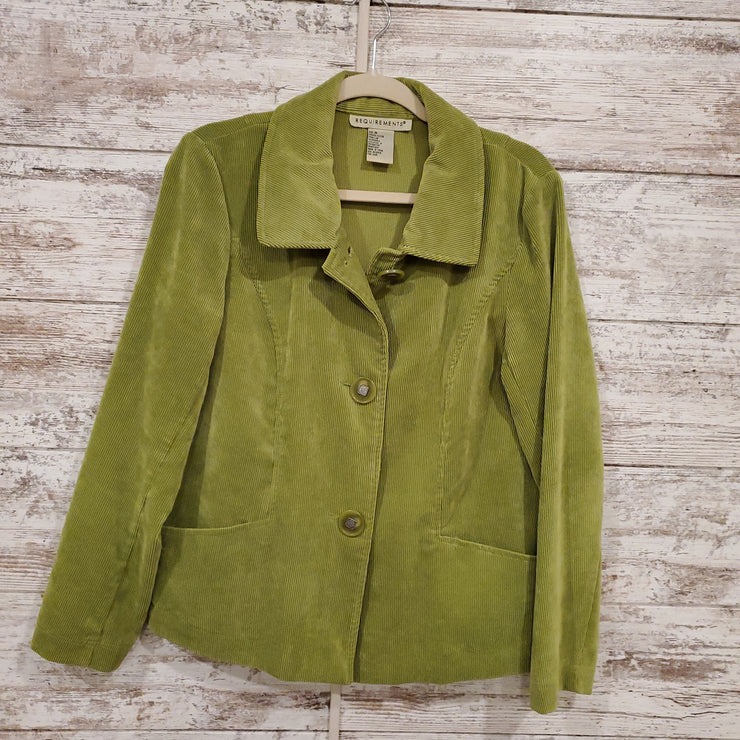 GREEN CORDUROY JACKET