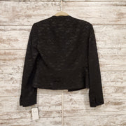 BLACK LACE JACKET (NEW)