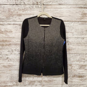 BLACK/GRAY WOOL JACKET (NEW)