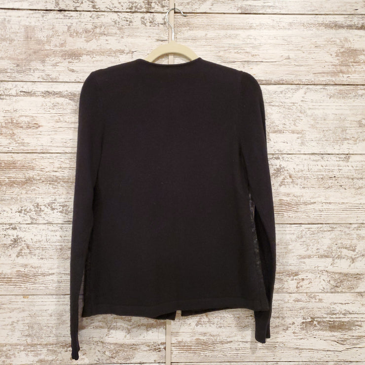 BLACK/GRAY WOOL JACKET (NEW)