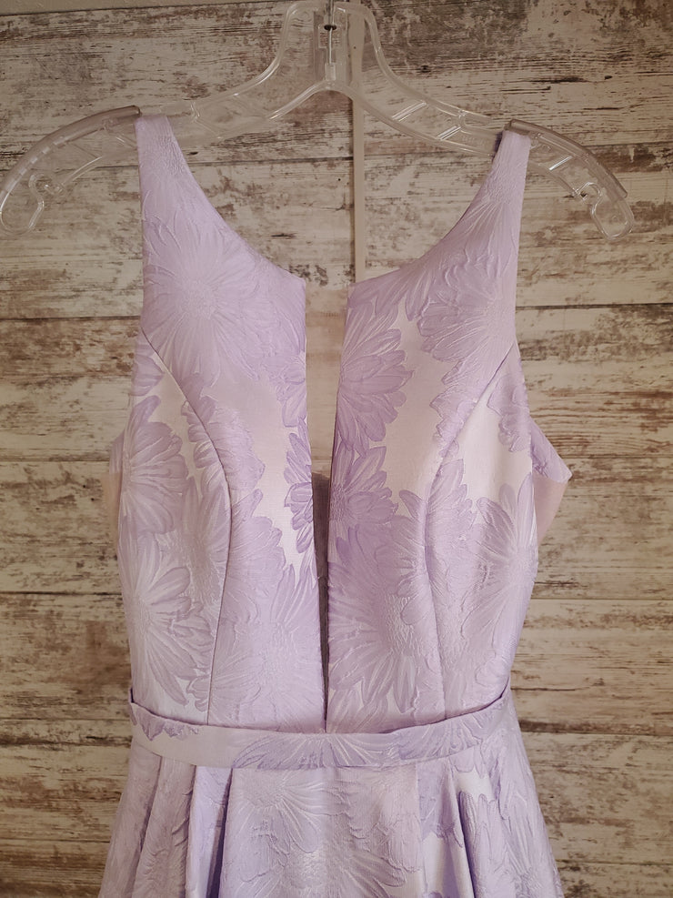 LAVENDER A LINE GOWN