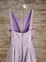 LAVENDER A LINE GOWN