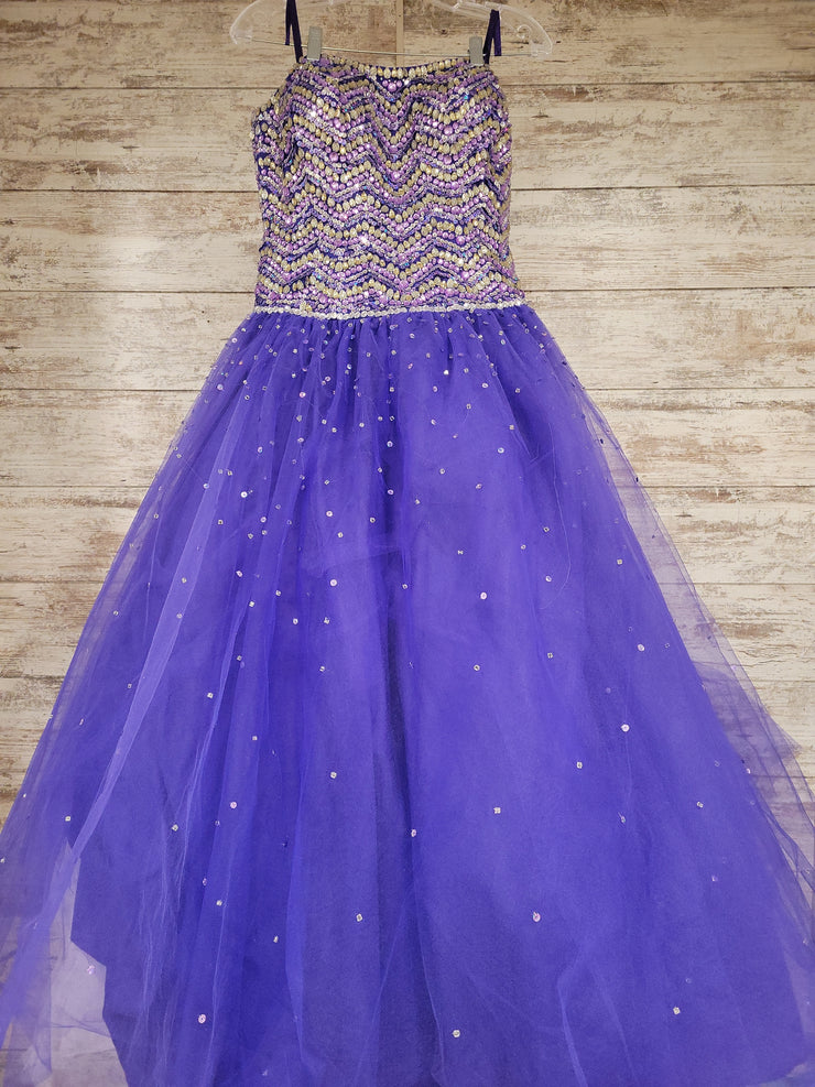 PURPLE PRINCESS GOWN