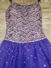 PURPLE PRINCESS GOWN