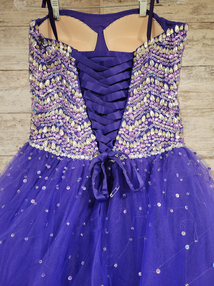 PURPLE PRINCESS GOWN