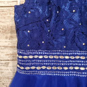 ROYAL BLUE SHORT DRESS