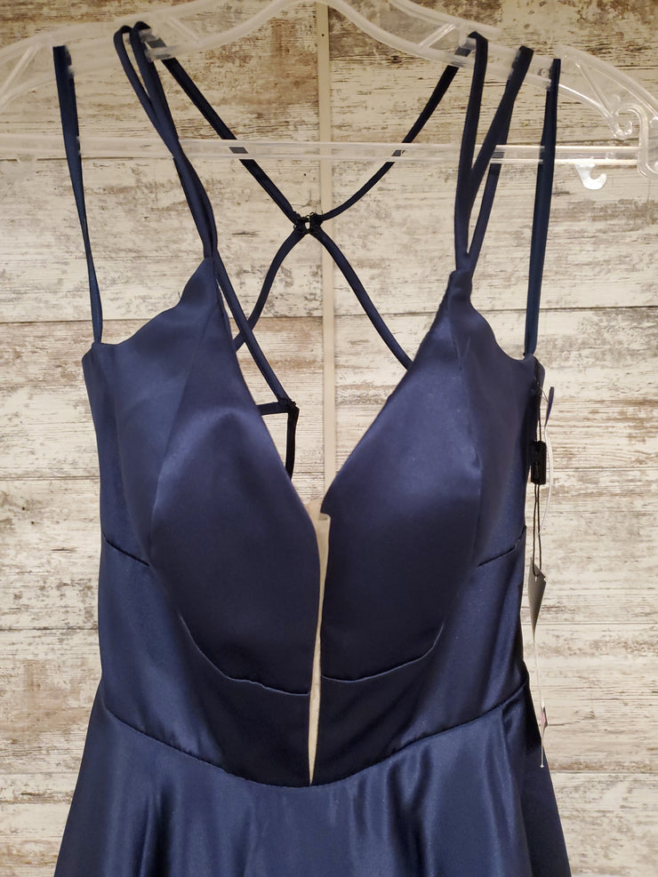 NAVY MERMAID GOWN (NEW)