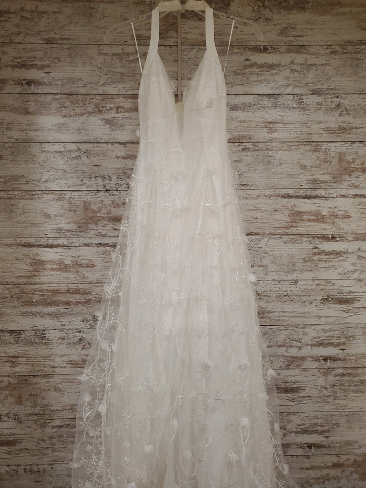 WHITE A LINE GOWN