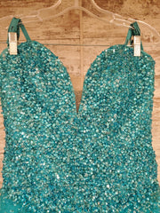 TURQUOISE PRINCESS GOWN