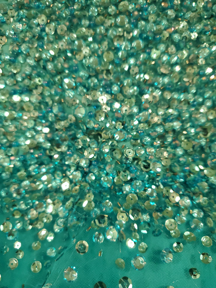 TURQUOISE PRINCESS GOWN