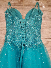 TURQUOISE PRINCESS GOWN