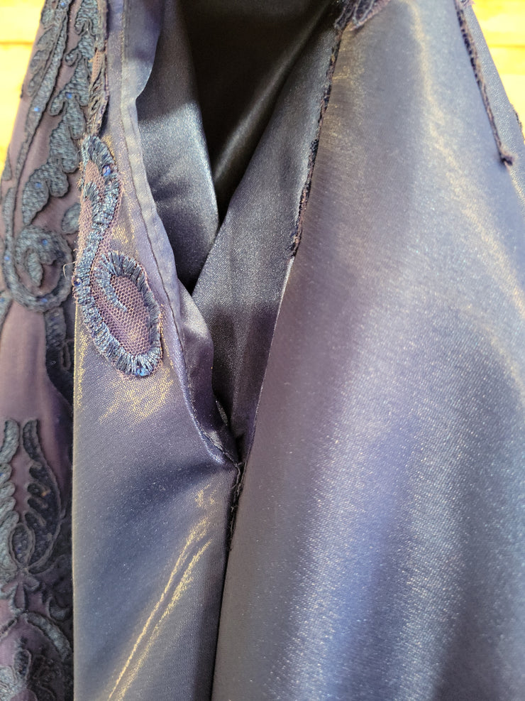 ROYAL BLUE A LINE GOWN (NEW)