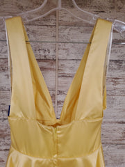 YELLOW A LINE GOWN