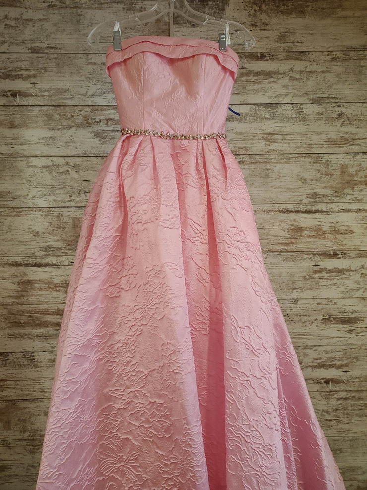 PINK A LINE GOWN