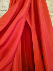 RED A LINE GOWN