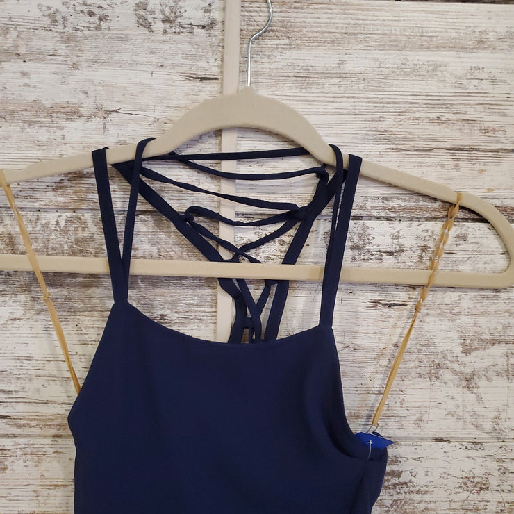NAVY SHORT DRESS