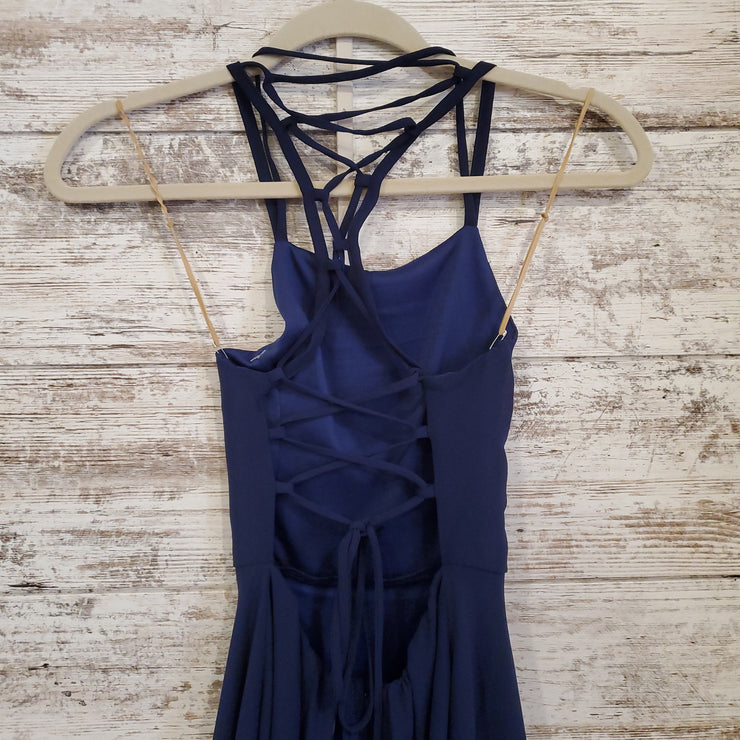 NAVY SHORT DRESS