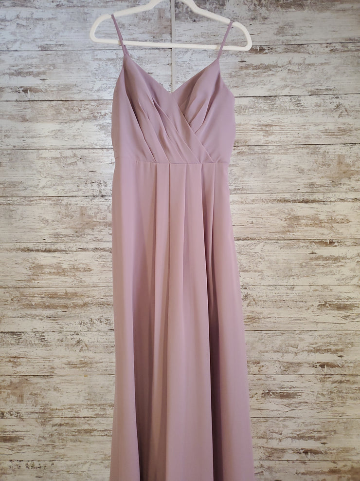 BLUSH LONG EVENING GOWN