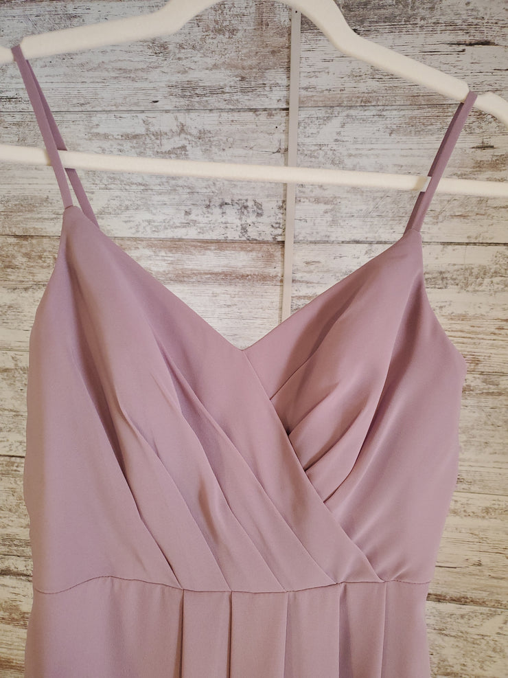 BLUSH LONG EVENING GOWN
