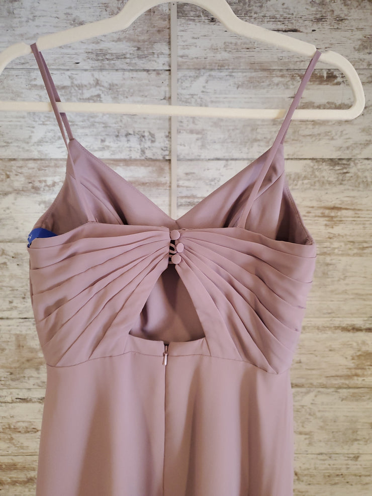 BLUSH LONG EVENING GOWN