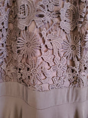 NAVY LONG EVENING GOWN