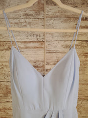 BLUE LONG EVENING GOWN