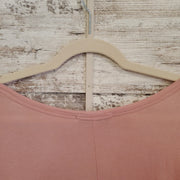 PINK LONG SLEEVE LOVED TOP