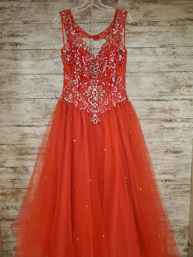 RED PRINCESS GOWN