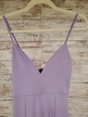LAVENDER LONG EVENING GOWN