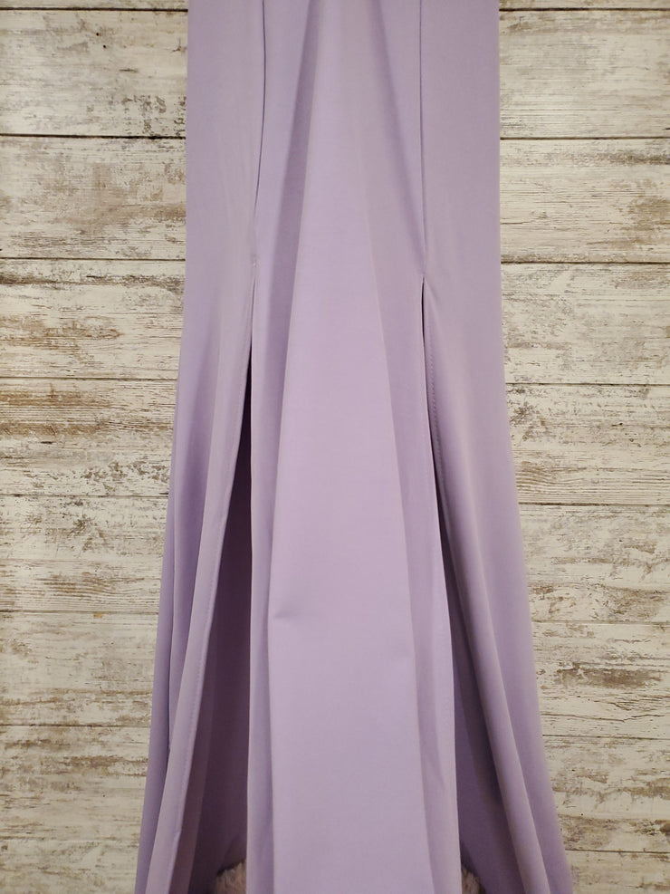 LAVENDER LONG EVENING GOWN