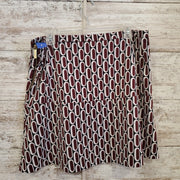 PATTERNED STRETCH SHORT SKIRT