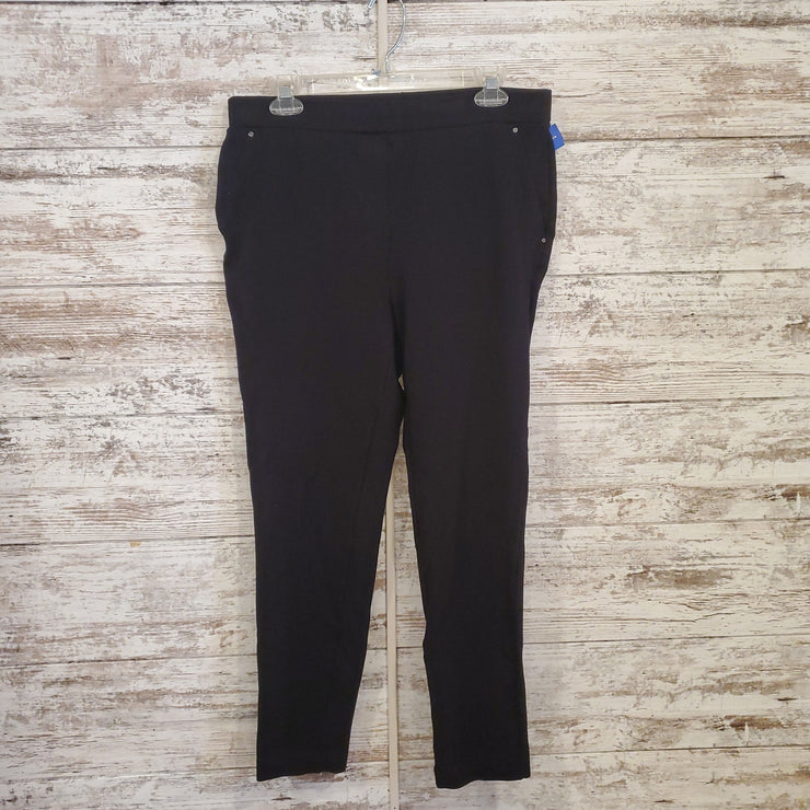 BLACK STRETCH PANTS