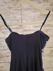 NAVY A LINE GOWN (NEW)