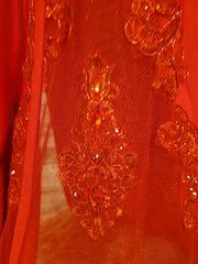 RED LONG EVENING GOWN (NEW)